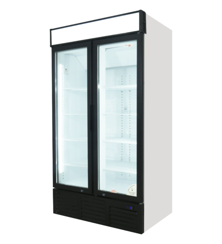 FRIDGESTAR Double Door Display Fridge - Hinged Doors commercial display fridge detail view 3