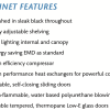 CARBON FIBRE Double Door Cooler (STAYCOLD) - Sliding Doors commercial display fridge detail view 5