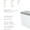 CS216 Fridgestar Chest Freezer - 195LT commercial display fridge detail view 4