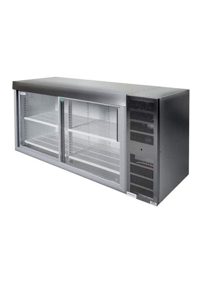 2 Door Underbar Cooler - STAYCOLD commercial display fridge detail view 2