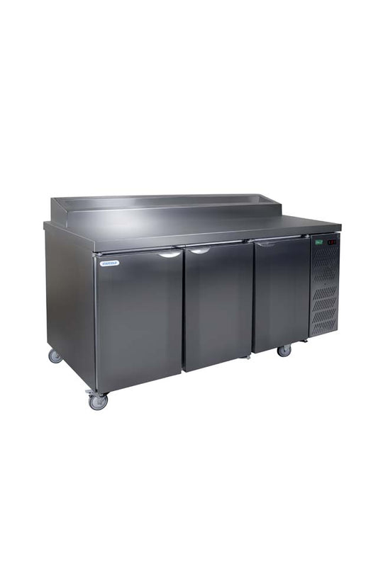 Staycold Underbar Cooler 3 Door - 1.8m Pizza Top commercial display fridge for South African commercial kitchens