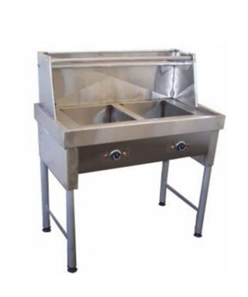 Spaza Electric Fryer SFE2X14 commercial fryer for South African catering kitchens