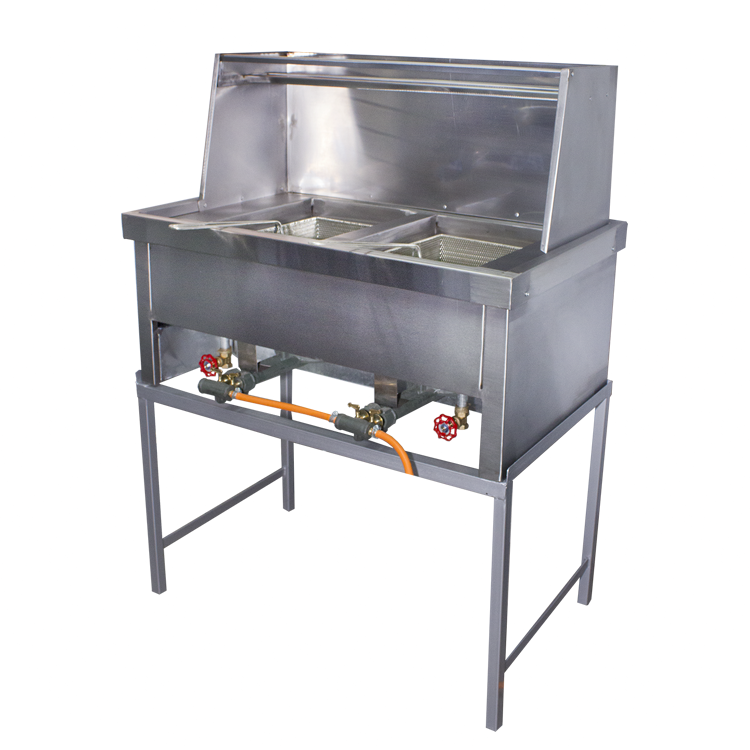 Spaza Gas Fryer SGF2X14 commercial gas fryer