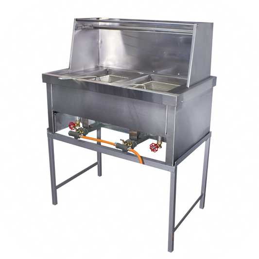 Spaza Gas Fryer SGF2X14 commercial gas fryer