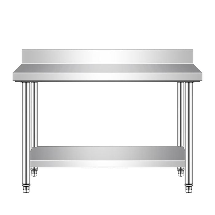 Table 1700mm Splash Back (SS201 1.0MM) commercial processing equipment