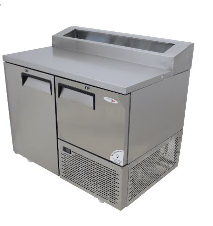 Fridgestar Underbar Cooler 1.5 Door - Pizza Top commercial display fridge for South African commercial kitchens