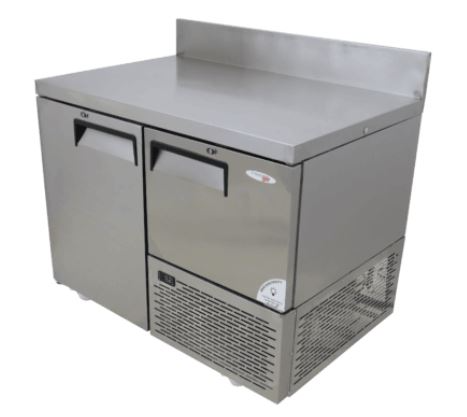 Fridgestar Underbar Cooler 1.5 Door - With Splashback commercial display fridge detail view 2