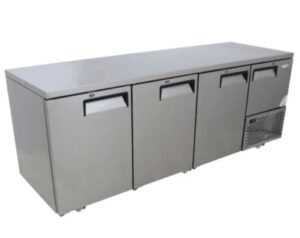 Fridgestar Underbar Cooler 3.5 Door - Steel Doors commercial display fridge detail view 2
