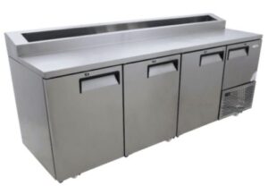 Fridgestar Underbar Cooler 3.5 Door - Steel Doors - Pizza Top commercial display fridge detail view 2