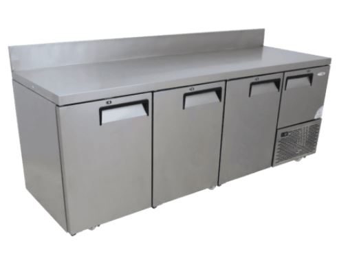 Fridgestar Underbar Cooler 3.5 Door - Steel Doors - With Splashback commercial display fridge for South African