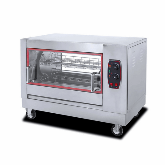 Electric Rotisserie 81kg shawarma and rotisserie machine for South African catering kitchens