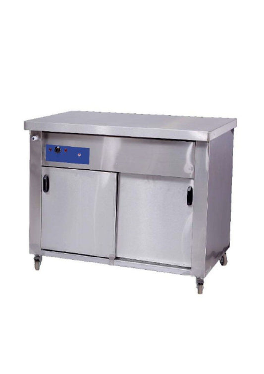 Neutral Service Counter 1100mm X 700mm X 900mm - With Hot Doors commercial butchery equipment for South African