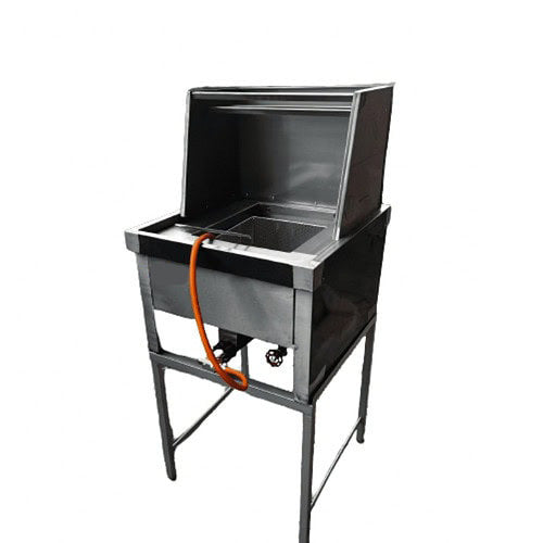 Spaza Single Gas Fryer (1x14lt) With Baskets commercial gas fryer