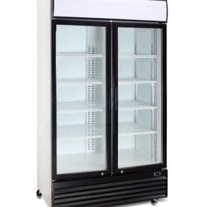 Beverage Cooler Sliding GD1140 commercial display fridge detail view 2