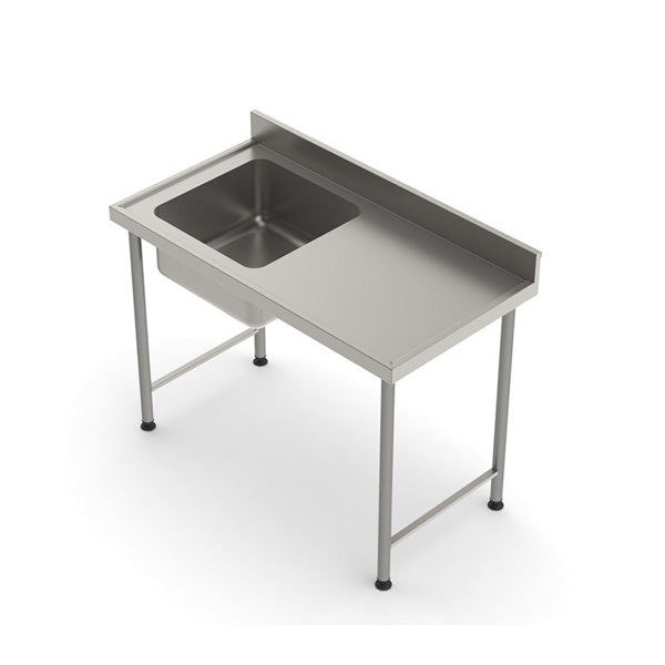 Sink Single Bowl 1700mm Stainless Steel food processing machine