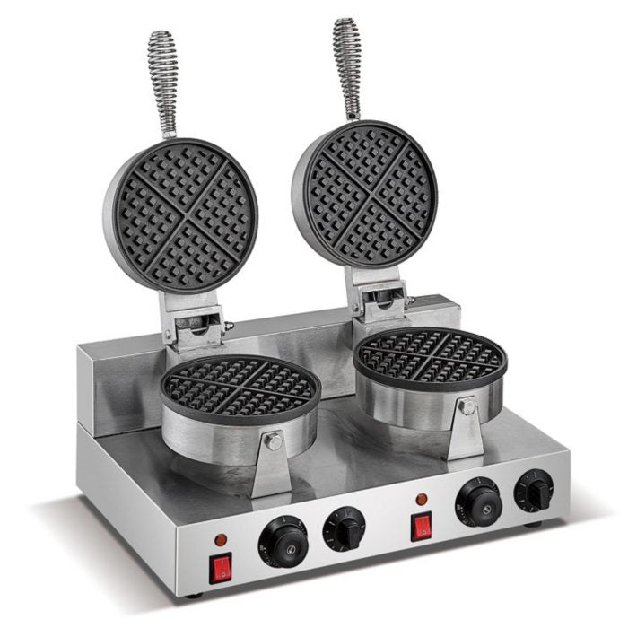Double Waffle Machine 2 Plate party service accessory