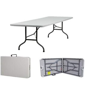 Plastic Folding Table 1800mm commercial stainless-steel table detail view 2